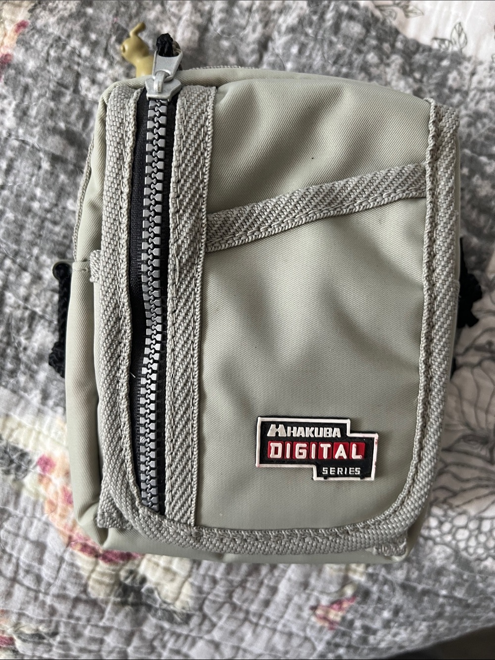 Digital Series Men's Compact Camera Bag - Light Gray